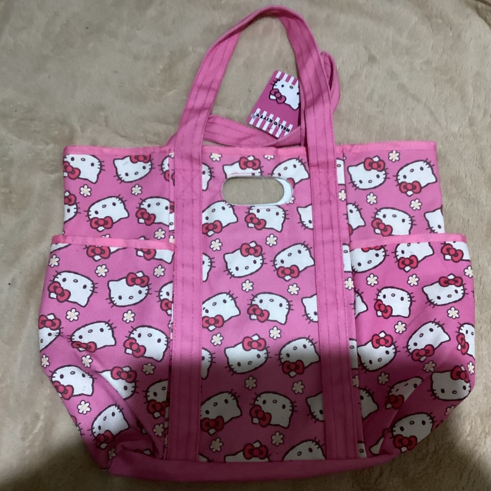New Hello Kitty Womens Tote - Pink/ 12x20”